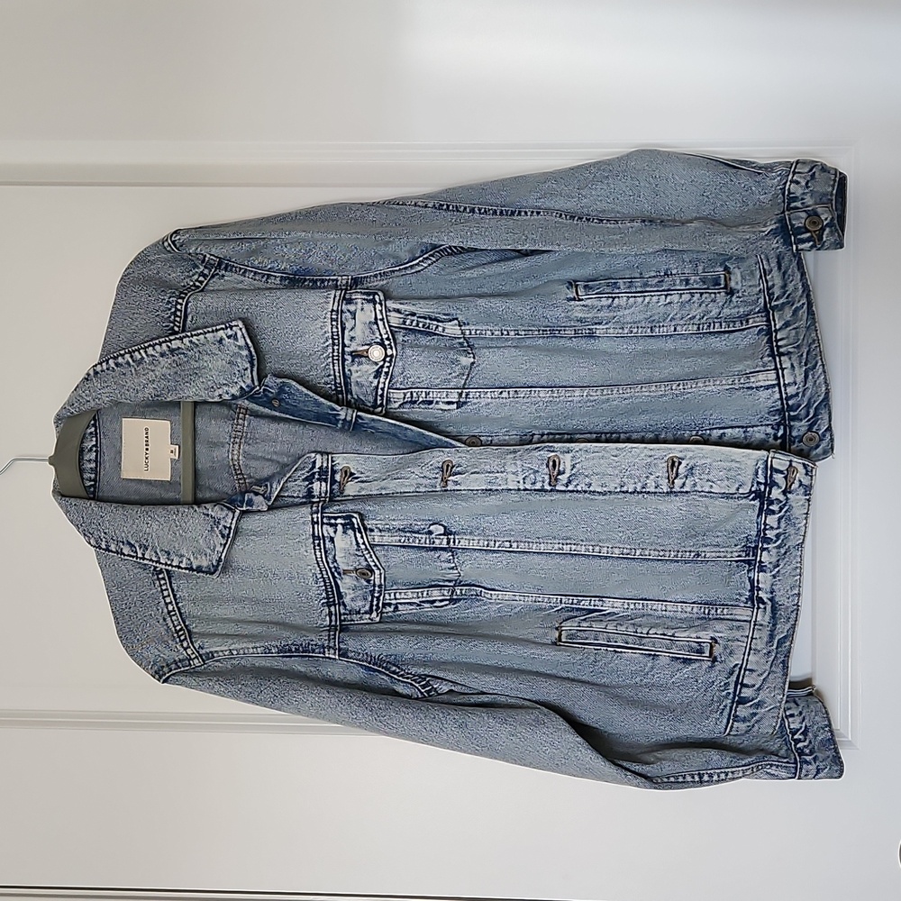 Lucky Brand Light Blue Jean Jacket